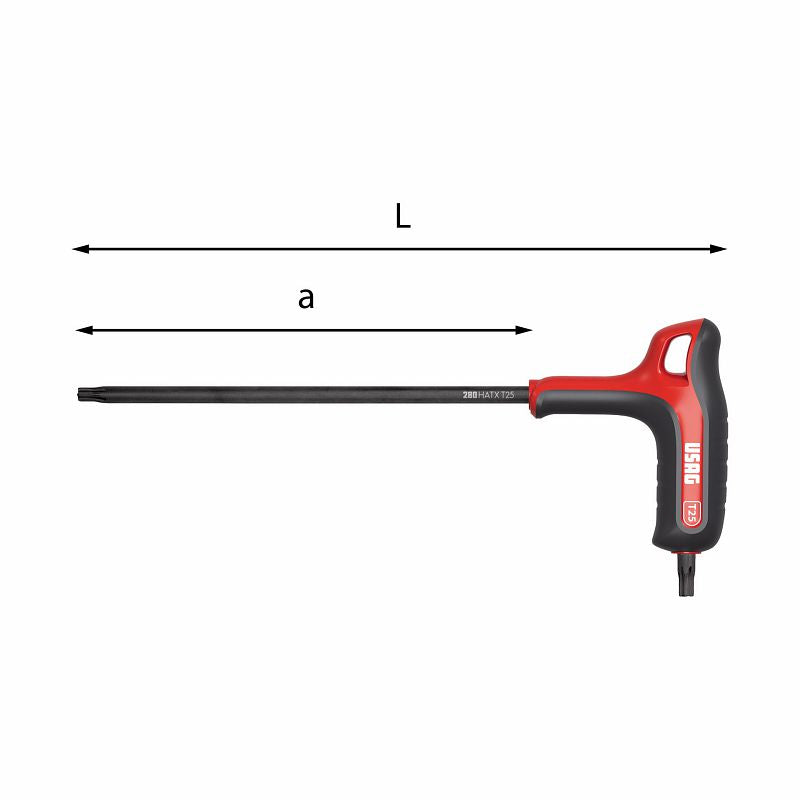 USAG U02800444 - 280 HATX_T9  CH.MASCHIO TORX IMPUGN. -B- USAG