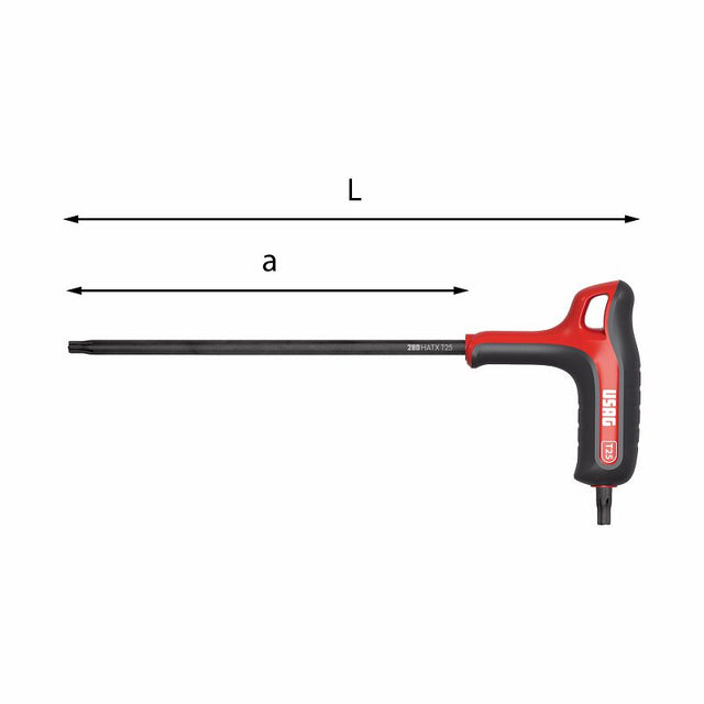 USAG U02800444 - 280 HATX_T9  CH.MASCHIO TORX IMPUGN. -B- USAG