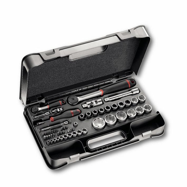 Set di bussole e cricche USAG in custodia professionale per meccanica