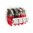 Gancio multiplo da parete con pinze regolabili (20 pz) 178 N/SH20 USAG U01780260
