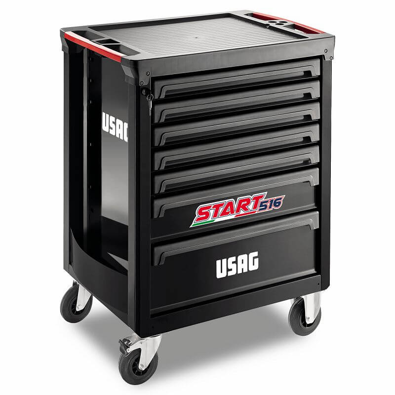 USAG U05160117 - 516 ST7NV  CARRELLO START NERO VUOTO