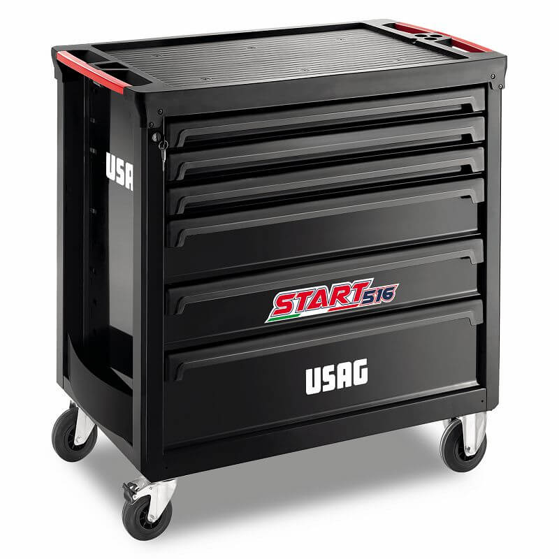 USAG U05160156 - 516 STXL6NV CARRELLO START NERO VUOTO