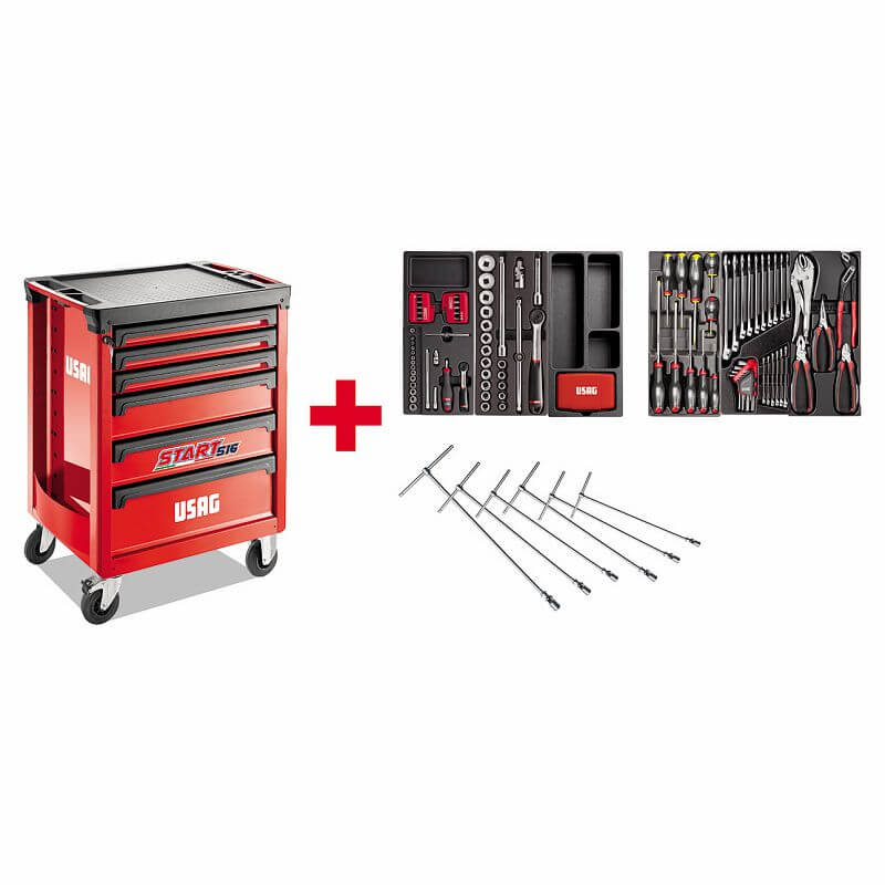 USAG U05160629 - 516 ST6PA CARRELLO CON ASSORTIMENTO
