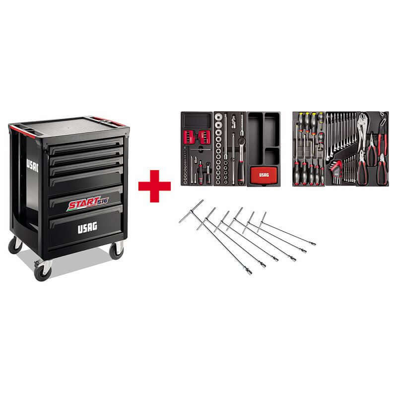 USAG U05161629 - 516 ST6NPA CARRELLO CON ASSORTIMENTO