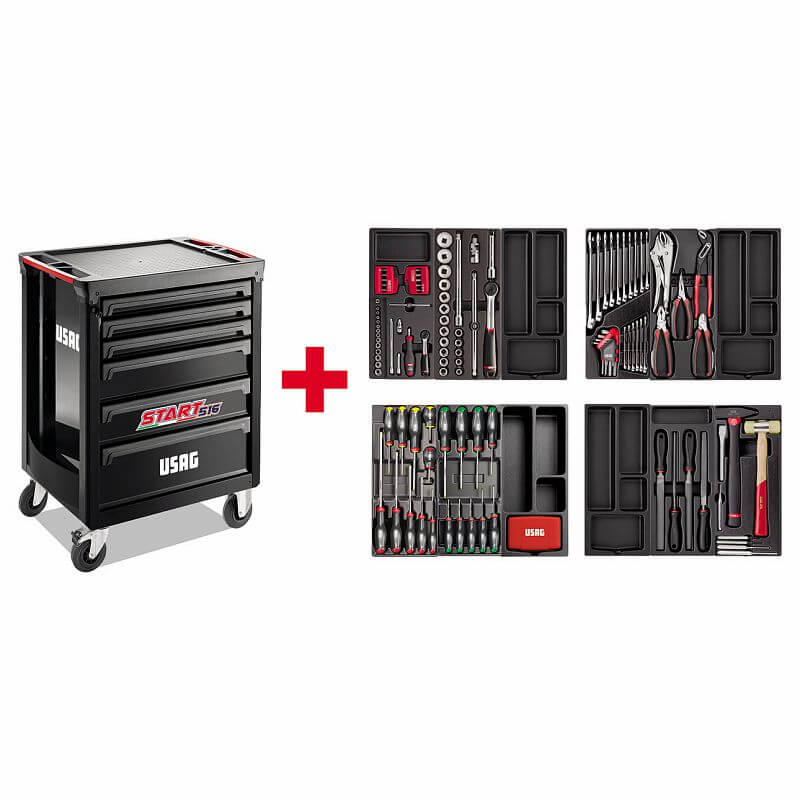 USAG U05161630 - 516 ST6NPM CARRELLO CON ASSORTIMENTO