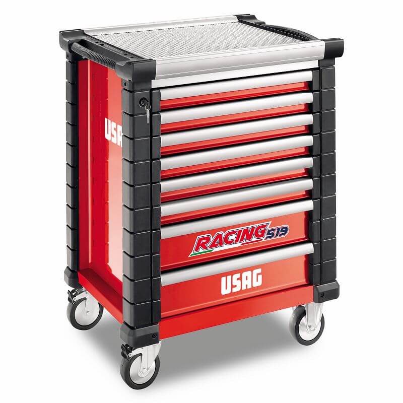USAG U05190508 - 519 RS8/3V  CARRELLO RACING ROSSO VUOT