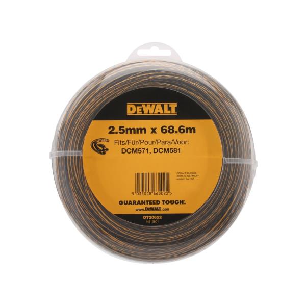 Filo nylon 2.5mm x 68.6m DeWALT DT20652-QZ