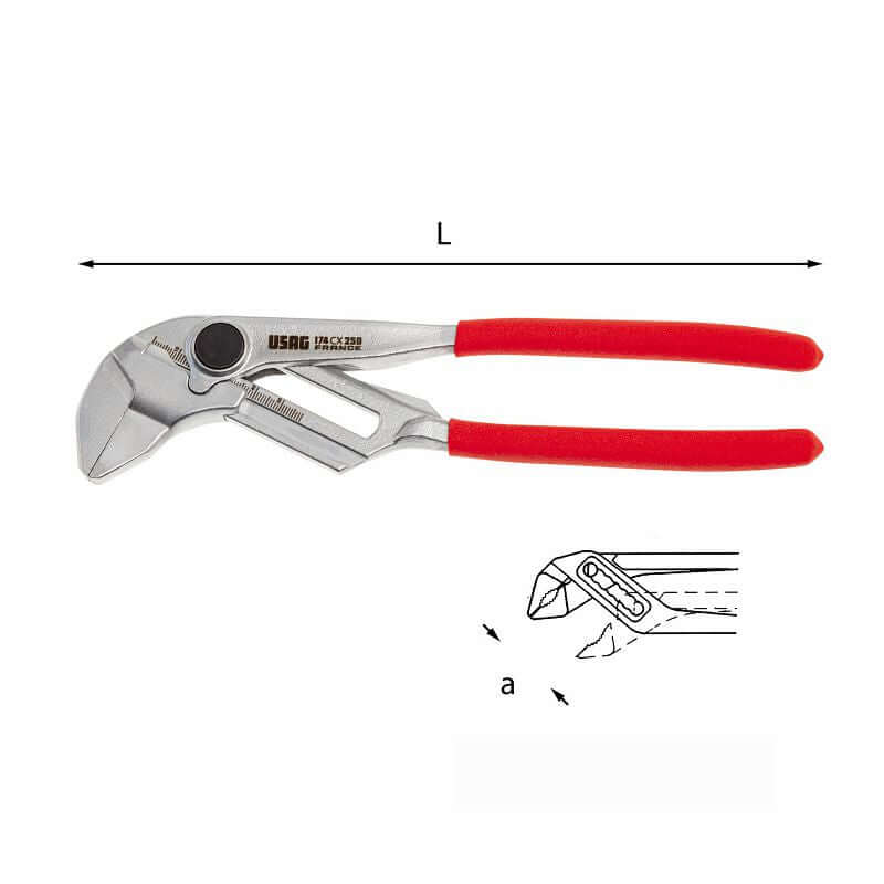 USAG U01740001 - 174 CX 250 PINZA CHIAVE