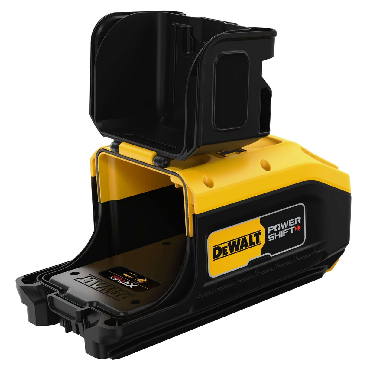 adattatore batteria DeWALT XR Flexvolt, Shouffle POWERSHIFT per piattaforma XR FLEXVOLT.