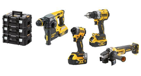 DeWALT DCK4006P3T-IT - KIT DCD805 + DCG405 + DCH273 + DCF850 + 3 x XR 18V 5Ah DeWALT