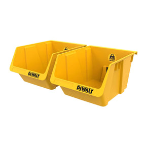 Coppia di vaschette portaminuterie DeWALT 2 pezzi, progettate per accesso rapido e capacità di 4Kg.