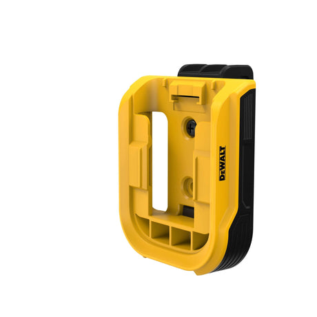 Portabatteria DeWALT XR 12V 18V, supporto giallo per batterie DeWALT, compatibile con moduli Tought system.
