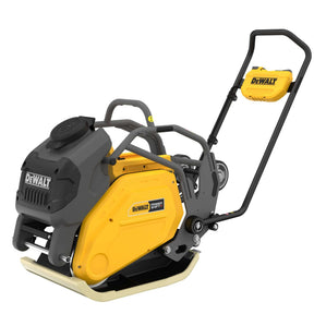 piastra vibrante DeWALT 15Kn POWERSHIFT con motore Brushless e design ergonomico.