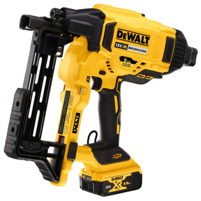 DeWALT DCFS950P2-QW - Graffatrice per cambrette metalliche per recinzioni 18V Motore BRUSHLESS DeWALT