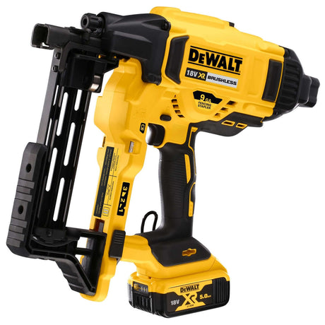 DeWALT DCFS950P2-QW - Graffatrice per cambrette metalliche per recinzioni 18V Motore BRUSHLESS DeWALT