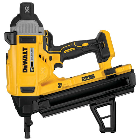 DeWALT DCN890N-XJ - Chiodatrice per cemento. 18V BRUSHLESS. In scatola di cartone senza batterie e caricabatteria. DeWALT