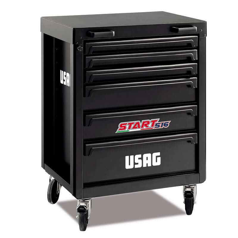 USAG U05160266 - 516 SA/16T CARRELLO 6 CASSETTI - VUOTO