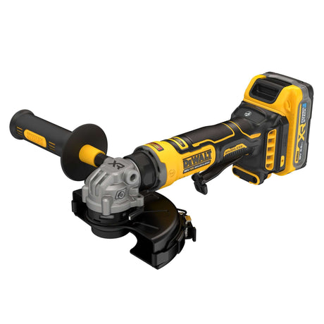DeWALT DCG404S2T-QW - Smerigliatrice angolare 125mm COMPACT GRIP 18V XR BRUSHLESS - 2 x 18V Powerstack 3.5Ah DeWALT