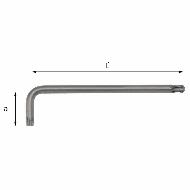 USAG U02801115 - 280 XTX 15 CHIAVE TORX ANGOLATA USAG