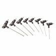 Serie di 8 chiavi maschio con profilo TORX® speciale X-Grip e impugnatura bimateriale 280 HXTX/SE8 USAG U02802451