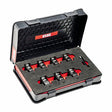 Assortimento di estrattori a bussola macchina con profilo speciale (7 pz) 456 S7 1/2 USAG U04560103