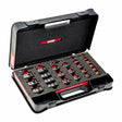 Assortimento di estrattori a bussola macchina con profilo speciale (22 pz) 456 S22 USAG U04560104