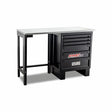Banco da lavoro con cassettiera e montante - pianale in acciaio 516 SA/BC1A USAG U05160324