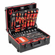 Valigia trolley con assortimento per elettrotecnica (181 pz) 002 TME USAG U00020018