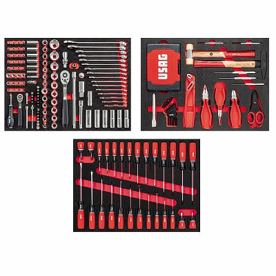 Assortimento MANUTENZIONE (265 pz) - 3 cassetti 495 JSM USAG U04950636