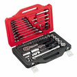 Assortimento in cassetta modulare con bussole esagonali e chiavi combinate (82 pz) 601 1/4-1/2 JS82 USAG U06010030