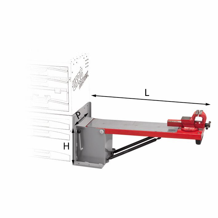 Pianale basculante con morsa 5002 ZM5 USAG U50020078