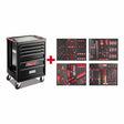 Carrello START con assortimento X-Grip MANUTENZIONE (144 pz) - 4 cassetti 516 ST6NMXG USAG U05161639