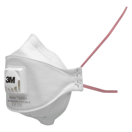 3M MASCHERA RESPIRATORIA SERIE 9300 AURA CON VALVOLA
