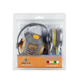 MILLA MASCHERA RESPIRATORIA BIFILTRO 'VULCANO' IN KIT