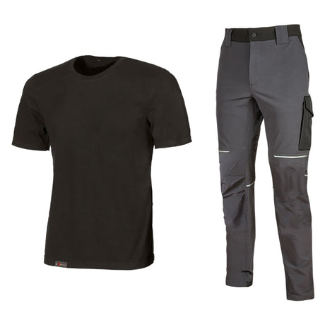 KIT T-SHIRT + PANTALONE WORK WEAR U-Power