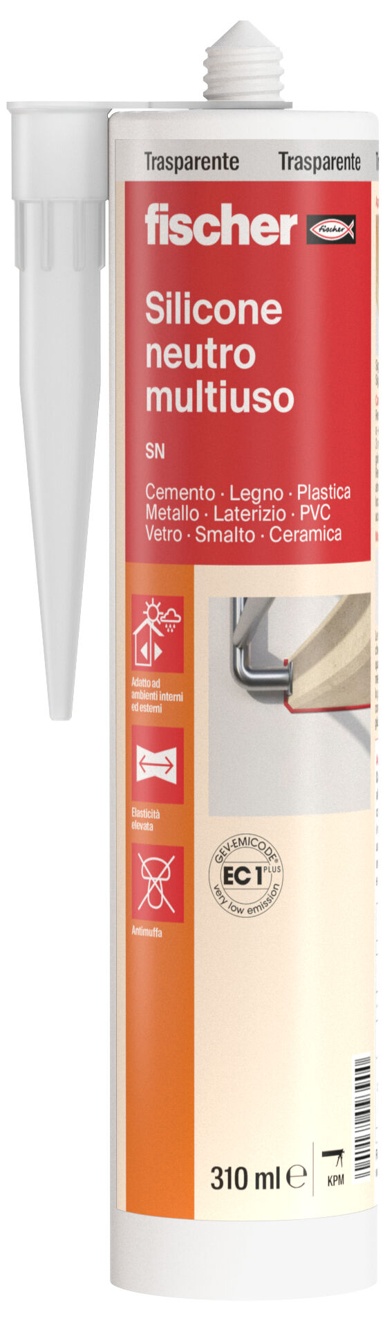 fischer SN 310-TR SILICONE NEUTRO (confezione da 25 pz)