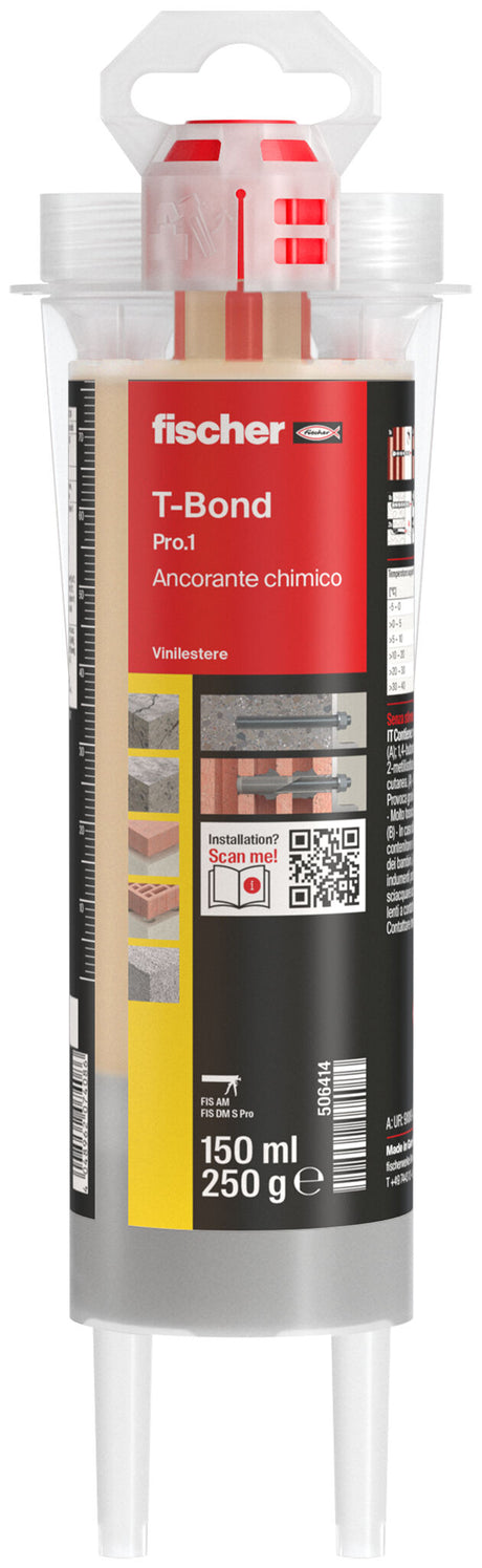fischer T-BOND 150 K - L.verde (confezione da 3 pz)