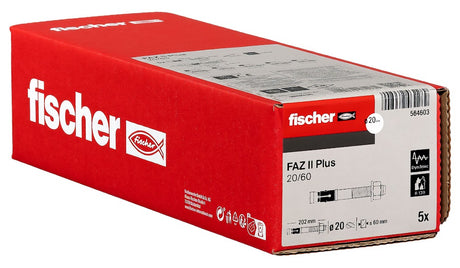 fischer FAZ II Plus 20/60 (confezione da 5 pz)