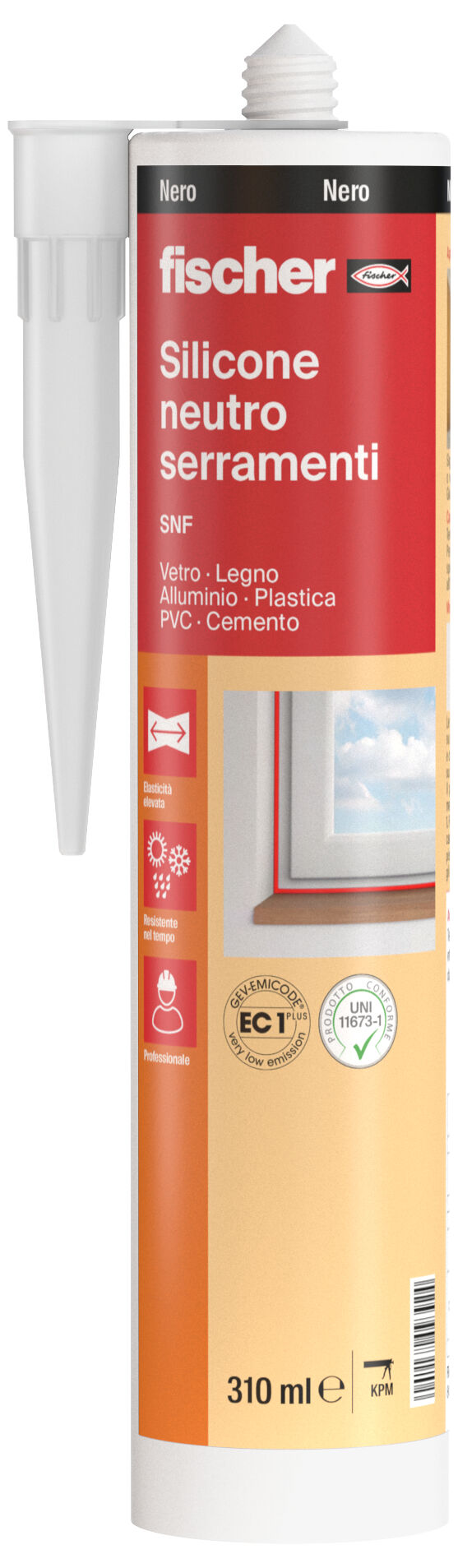 fischer SNF 310-NE SILICONE N. X SERR. (confezione da 25 pz)