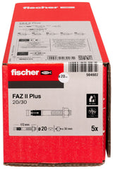 fischer FAZ II Plus 20/30 (confezione da 5 pz)