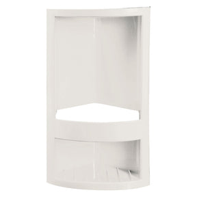 ANGOLARE PER DOCCIA cm 14 x 14 x h.32,5 - bianco