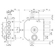 MOTTURA SERRATURA QUINTUPLICE ART. 651 651 Dx E 63 - mm 132 x 146