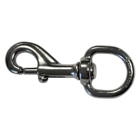 MOSCHETTONE 'TIPO REDINI' mm 110 - ottone cromato
