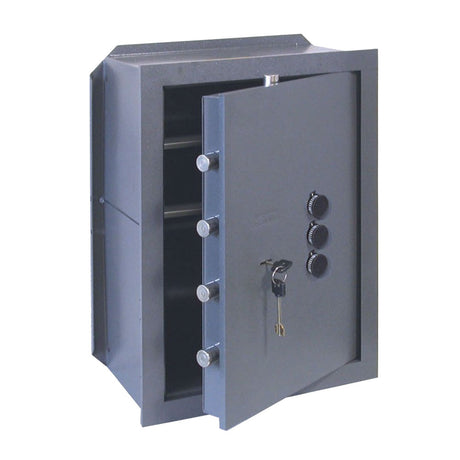 CISA CASSAFORTE CON CHIAVE E COMBINAZIONE '82210'