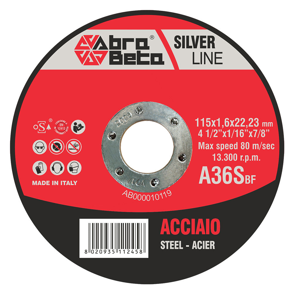 ABRA BETA KIT MOLE ABRASIVE INOX/FERRO + SMERIGLIATRICE