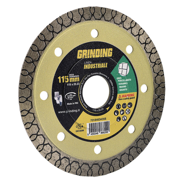 GRINDING DISCO DIAMANTATO 'LINEA INDUSTRIALE'