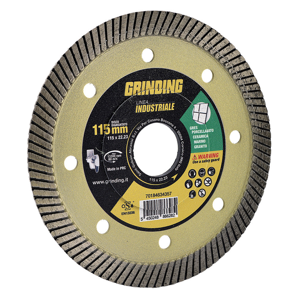 GRINDING DISCO DIAMANTATO 'LINEA INDUSTRIALE'