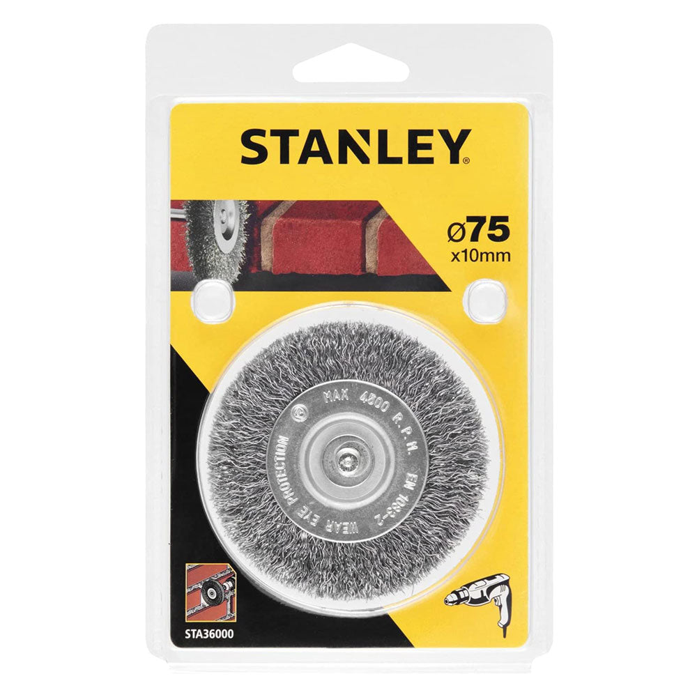 STANLEY SPAZZOLA CIRCOLARE CON GAMBO