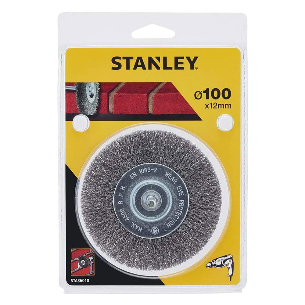 STANLEY SPAZZOLA CIRCOLARE CON GAMBO