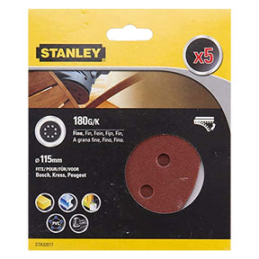 STANLEY DISCO IN CARTA ABRASIVA PER LEVIGATRICI ROTO ORBITALI